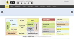 Desktop Screenshot of keyshieldsso.com